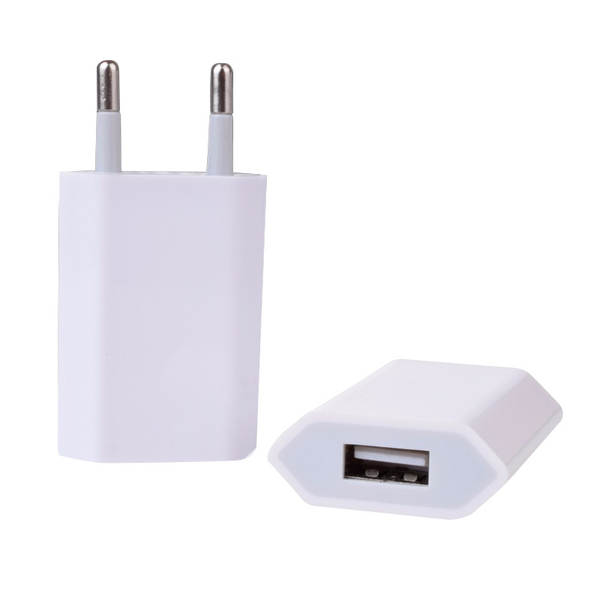 Fornecer 5V1A CE Certified Smart USB Carregador de Celular Chefe Carregador de Celular Europeu Adaptador de Carregamento