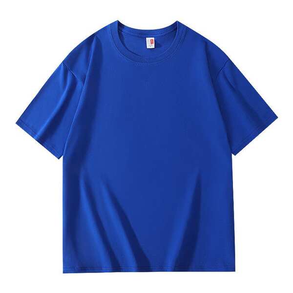 T-shirt de algodão curto de algodão personalizado logo de grupo vestido de grupo vestido de negócios DIY vestido de negócios vestido de corda de anúncio de cultura impressão