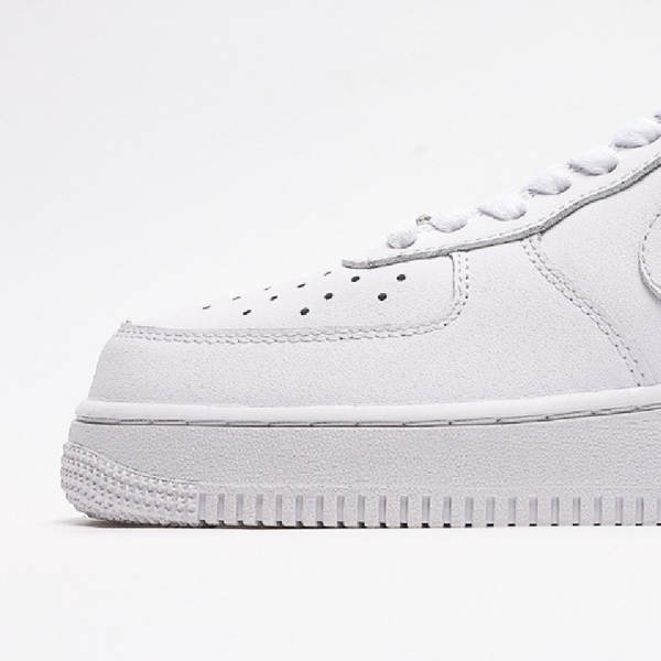 Air Force One AF1 alta versão de calçados masculinos e femininos de tabuleiro de baixa faixa de decomposição de trigo puro branco Air Force One pequenos sapatos brancos