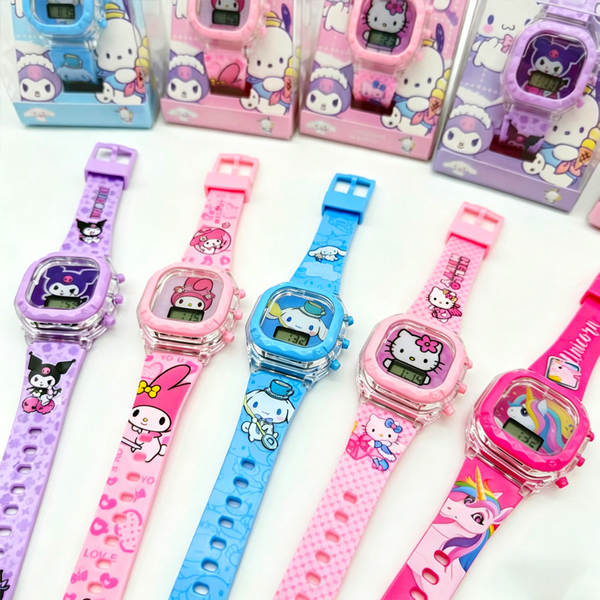 Relógio Iluminado Infantil Musical