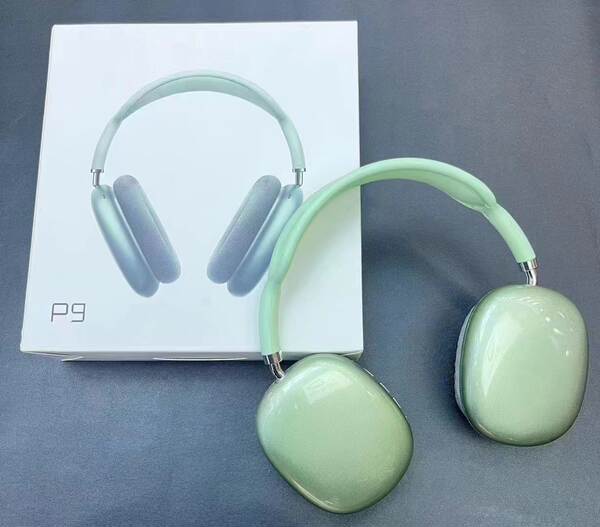 Transfronteiras 2025 novo head-to-head Bluetooth Headset P9 pro max jogo para fones de ouvido Apple Headset Heavy Low