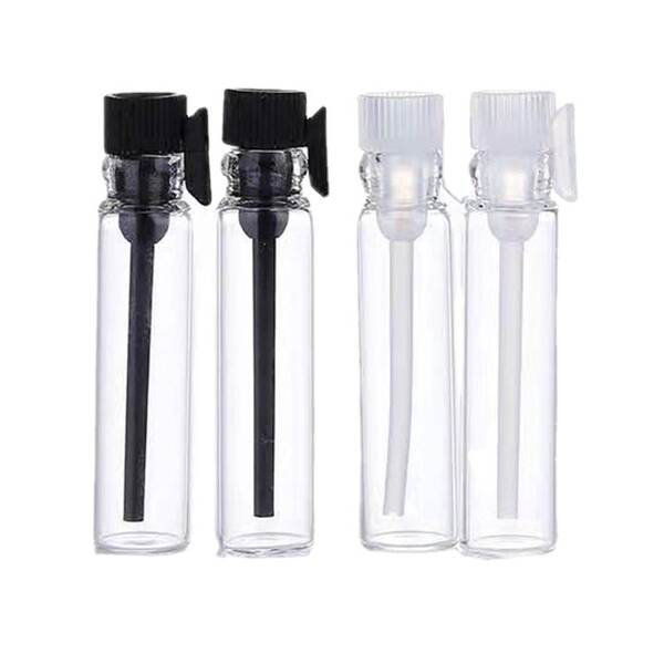 B004-0,51ml2ml3ml Amostra de óleo essencial de perfume em garrafas pequenas em garrafas de vidro