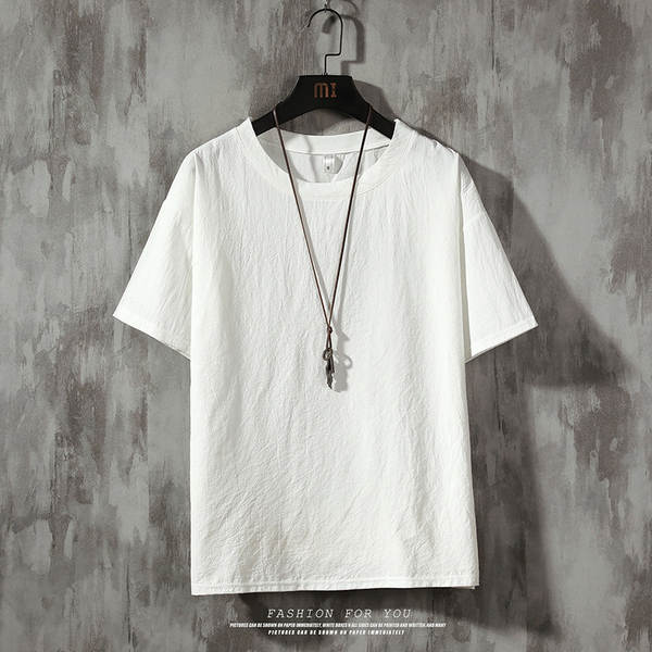 Camiseta masculina curta