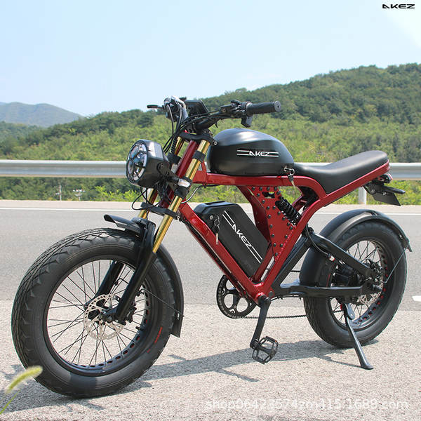 AKEZ USA Overseas Warehouse King Kong 52V Motos elétricas antigas de longa duração super potente bicicleta elétrica