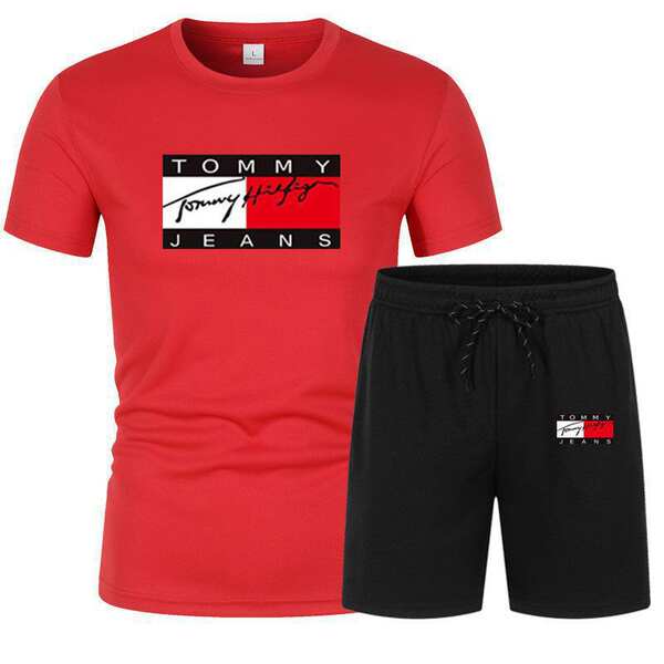 2023 fabricante de vendas diretas primavera-verão venda quente de pulseiras curtas homens esportes de lazer camisetas curtas de tamanho grande dois conjuntos