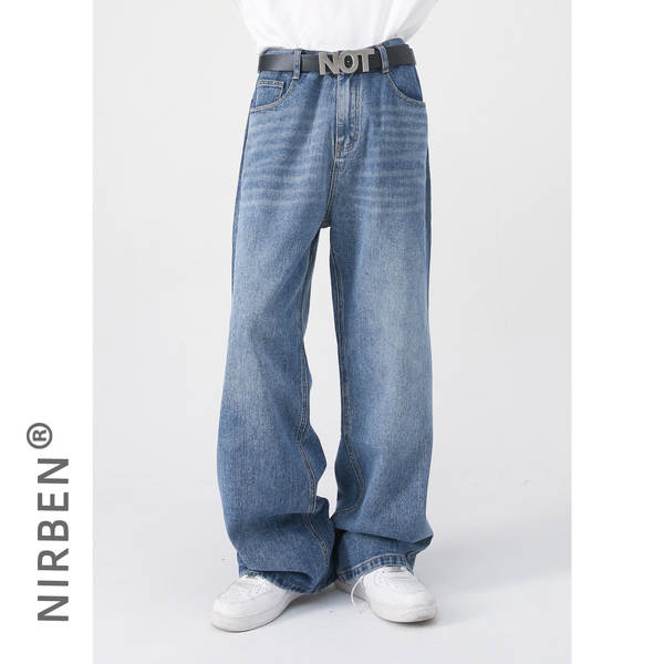 Calça Jeans Larga