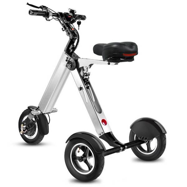 K710 Comércio eletrônico transfronteiriço dobrável triciclo elétrico passeio bicicleta velho passeio elétrico velho passeio