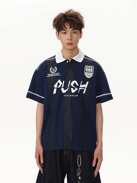 Vestido de verão de 2026, nova camiseta de esportes de estilo americano.