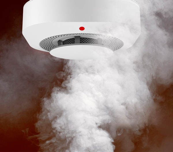 Alerta de fumaça WIFI inteligente para sensores de fumaça de incêndio domésticos de recepção remota de notificações