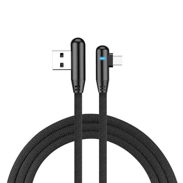 Luz inteligente linha de dados dupla curva para Apple iPhone 6 X linha de carregamento para Android Tipo-C atacado