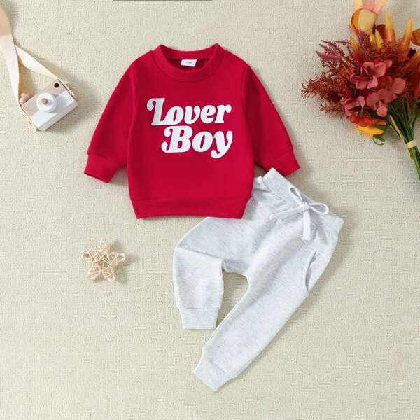 Conjunto de moletom infantil