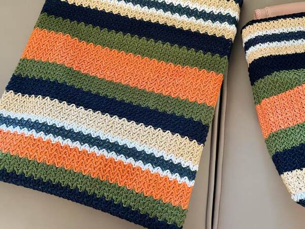 Miu Mu 25 novo saco de tecelagem de moda com centenas de linhas coloridas para o design de massa para tecelagem de areia de tofu