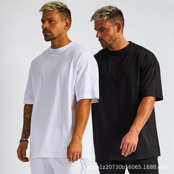 Camiseta Masculina Oversized de Algodão