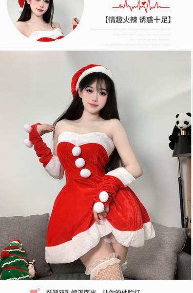 Vestido de Veludo Vermelho para Natal