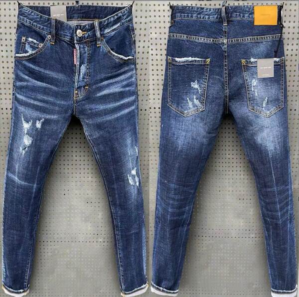 Calça Jeans Rasgada Masculina