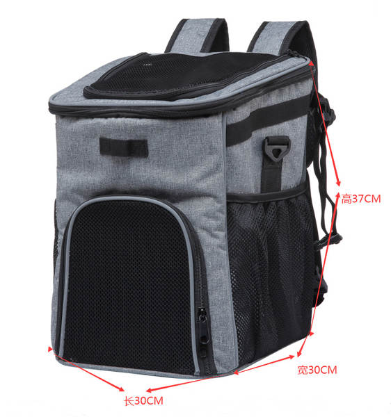 Transfronteiriço desmontável dobrável mochila de bicicleta para cães para cães para andar para fora pode ser desmontado mochila para cães para cães