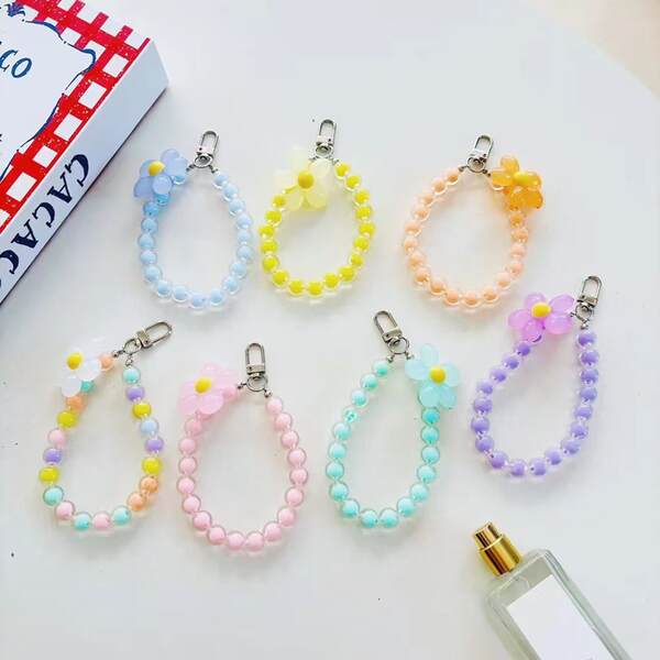Pulseira de Contas Colorida