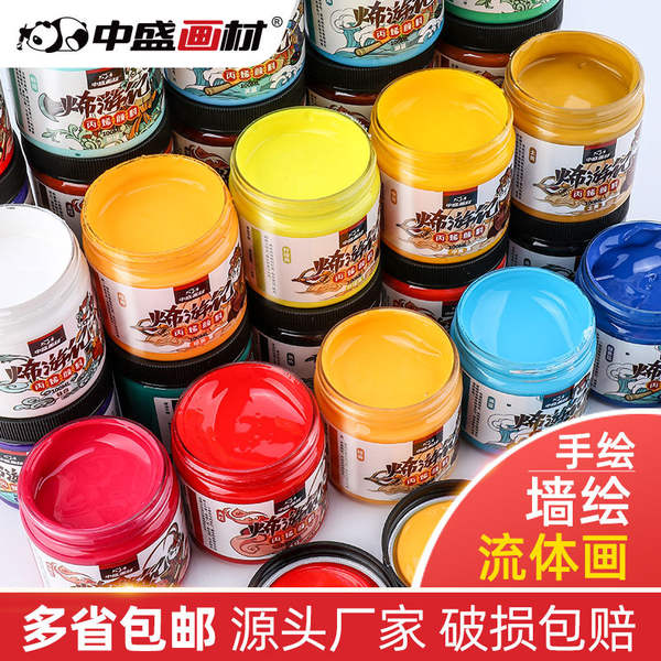 Kit de acrílico por atacado de tinta de acrílico 100ml imper
