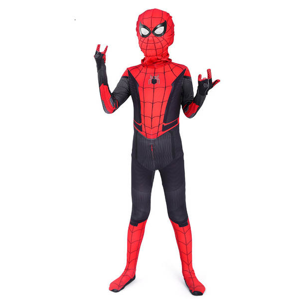 Traje de Cosplay do Homem de Ferro e Spiderman para Criança