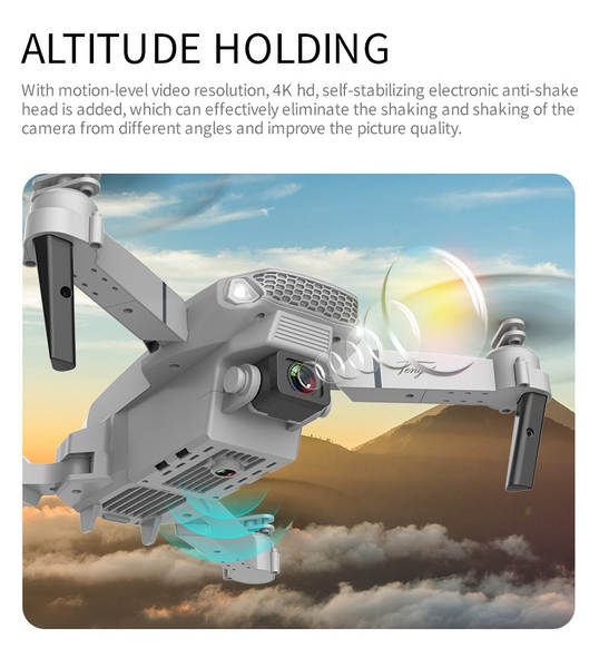Transfronteiriço E88Pro explosivo de alta definição aérea remota aeronave K3 quatro eixos aeronave brinquedo drone E99