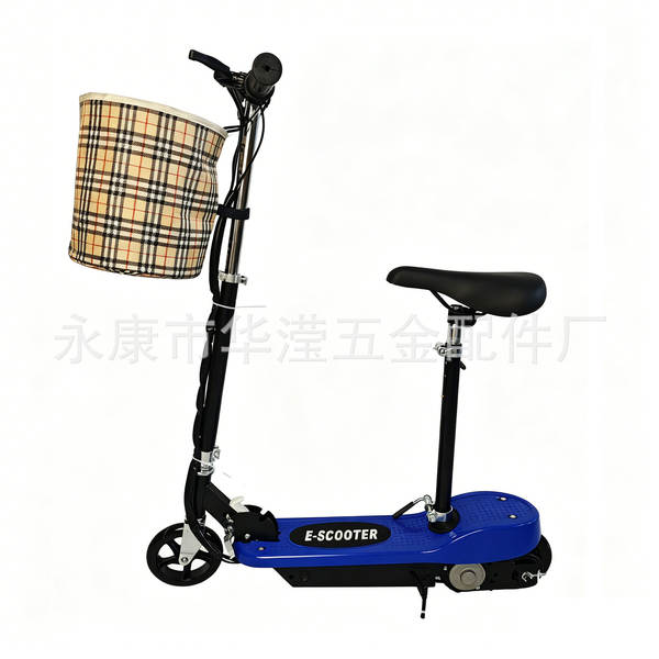 Transfronteiriço portátil dobrável scooter elétrico de duas rodas adulto cadeira de criança scooter elétrico