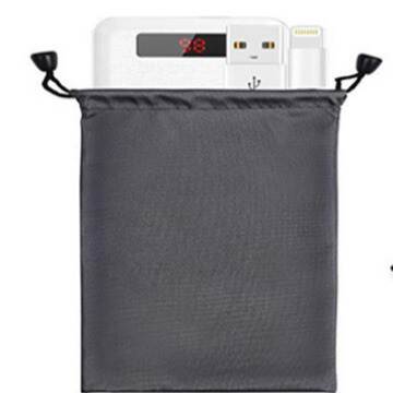 Bolsa de Couro Protetor para Carregador Portátil