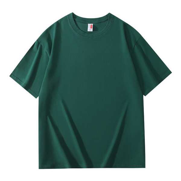 T-shirt de algodão curto de algodão personalizado logo de grupo vestido de grupo vestido de negócios DIY vestido de negócios vestido de corda de anúncio de cultura impressão