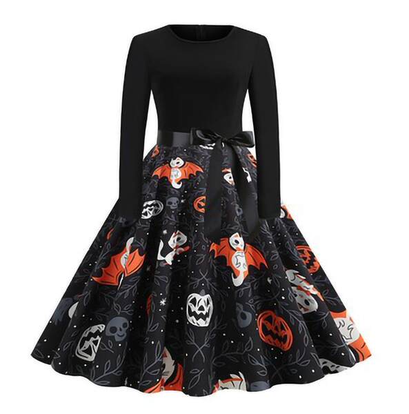 Vestido de neve com flores de inverno