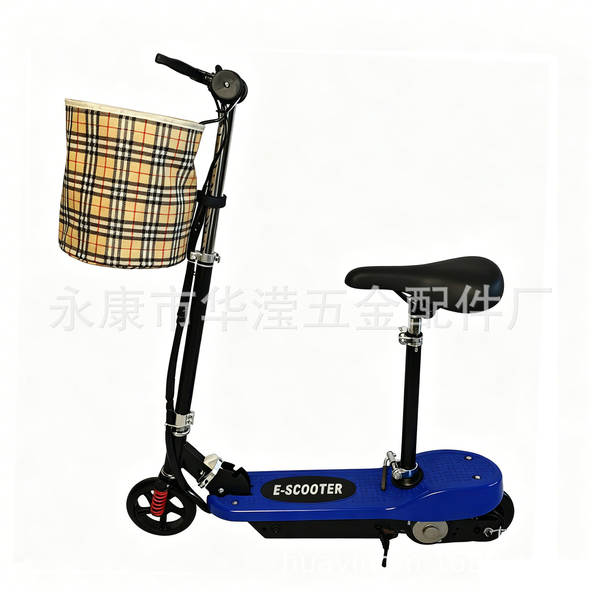 Transfronteiriço portátil dobrável scooter elétrico de duas rodas adulto cadeira de criança scooter elétrico