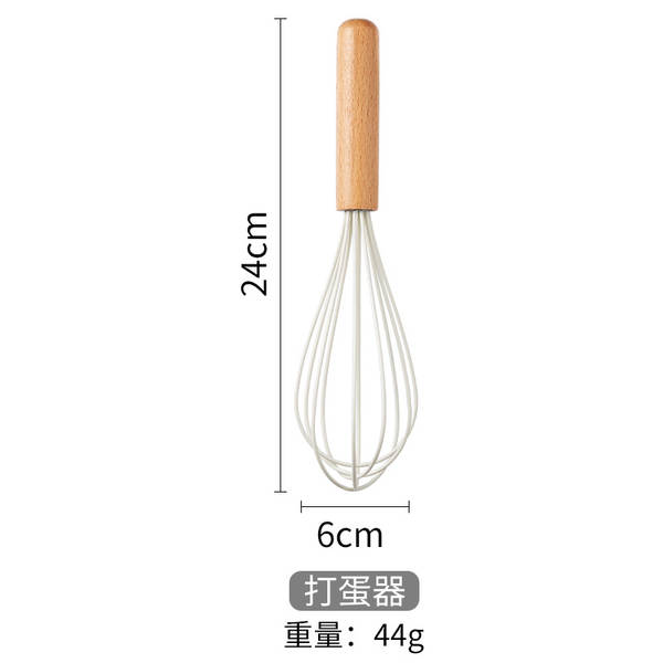 Set de utensílios de cozinha de silício branco de madeira 12 peças do kit de utensílios de cozinha da Amazon