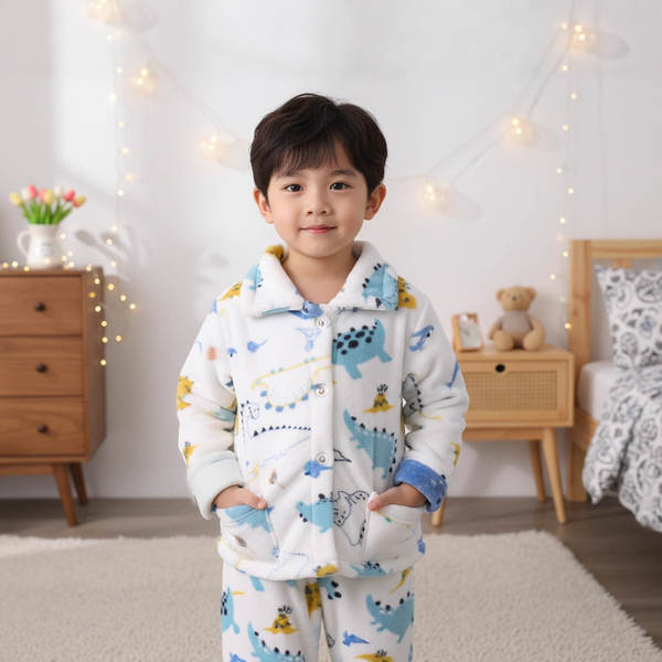 Pijama de flanela para criança