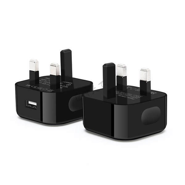 Cabeça de carregamento USB para smartphones CE certificado 5V2A Adaptador UKCA certificado fabricante de carregador britânico