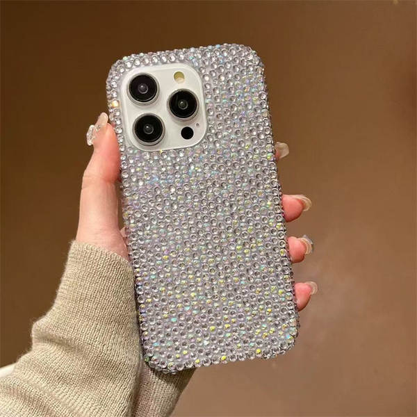 Capa iPhone com Laço de Diamantes