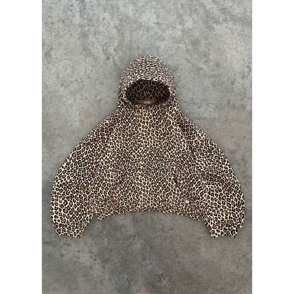 Moletom com estampa de leopardo