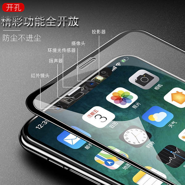 Aplicável a tela completa 14 Apple 17 16 XS max Filmes de aço X XR iPhone 15 Pro
