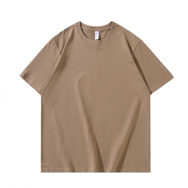 180g200g250g T-shirts de algodão limpo para roupas de trabalho