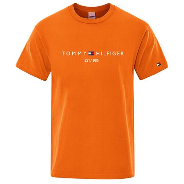Hilfiger Pure Cotton T-Shirt de Verão Pure Cotton T-Shirt