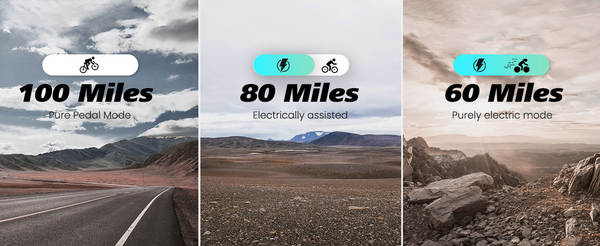 VITILAN T7PRO bicicletas elétricas 26x4.0" 20AH