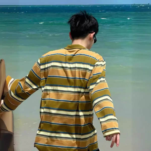 T-Shirt de 24 miu da Polônia do irmão do rei da origem da mesma linha de mangas compridas para homens e mulheres da mesma roupa