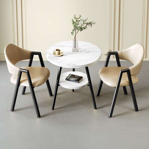Cadeira de café convencional do Nordic Milk Tea Building com recepção simples para casa de pequeno tamanho