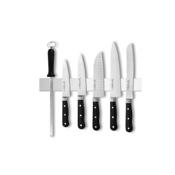 Suporte Magnético para Facas de Aço Inox