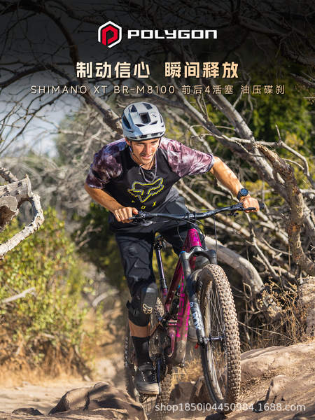 POLYGON Collosus N9 Enduro automóvel de montanha-russa de liga de alumínio