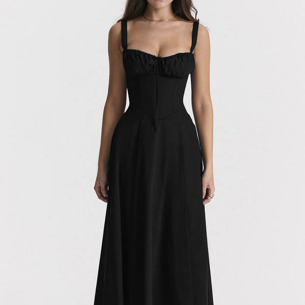 2026 Verão Novo Transfronteiriço Europeu e Americano Roupa de Mulher de Comércio Exterior Roupa de Mulher Francesa de vestido sem mangas