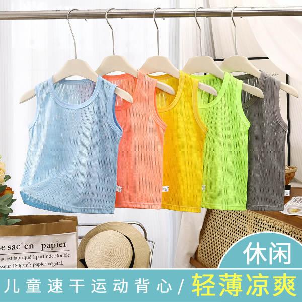 Vestido esportivo infantil sem mangas
