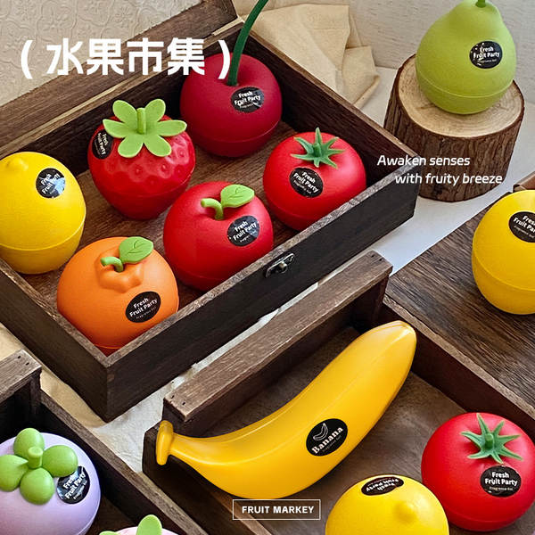 Aroma de morango perfume sólido perfume durável ar refrescante carrinho fruta doméstica