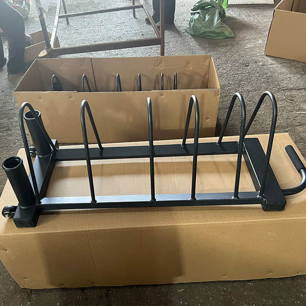 Suporte para Pratos de Halteres Portátil