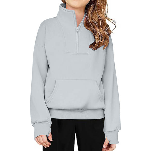 Blusa esportiva infantil de manga longa