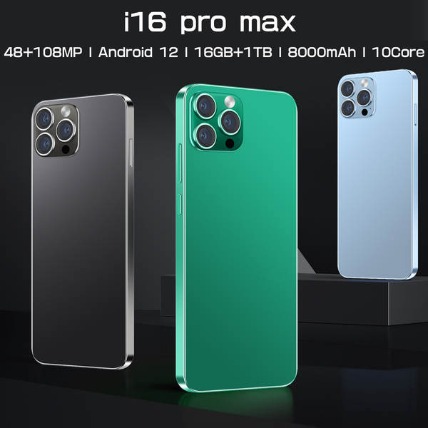 Telemóvel i16 Promax 16+1T de alta definição