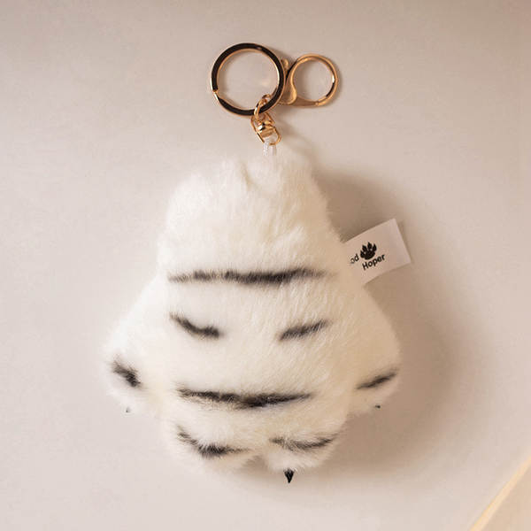 Pulseira de Pelúcia de Tigre