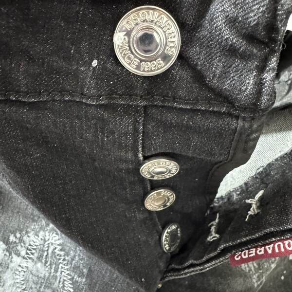 Calça Jeans Rasgada Slim